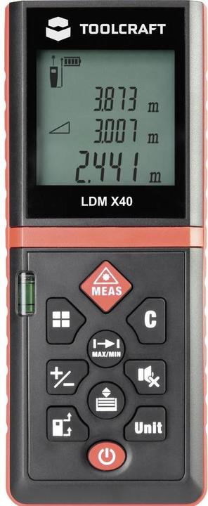 Toolcraft LDM X40 (40 m, 650 nm)