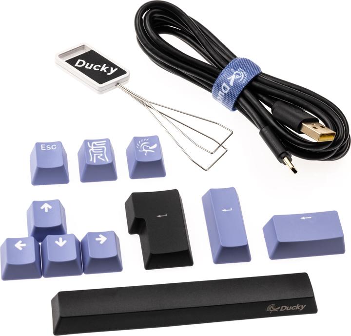 Immagine prodotto Ducky Tastiera da gioco One 2 Pro Mini, LED RGB - Cherry (DE, Cablato)