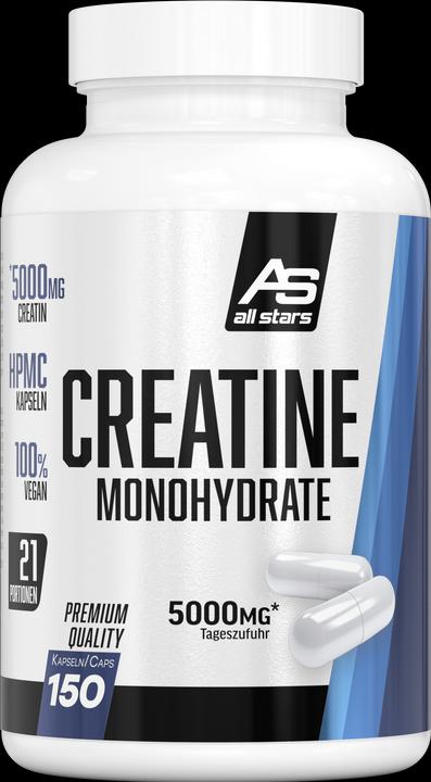 Produktbild All Stars Creatin Mega Caps (150 Stück, Kapseln, 300 g)