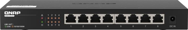 Produktbild QNAP QSW-1108-8T, 8-Port 2,5GbE Switch (8 Ports)