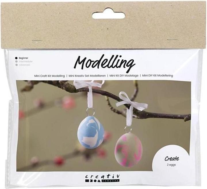 Actual product image Creativ Company Marbled eggs modelling set
