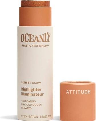 Attitude Evidenziatore in crema in stick Oceanly (Evidenziatore) 8,5 g - Tonalità: Rosa d'oro (Rosa d'oro, Highlighter, 8.50 g)