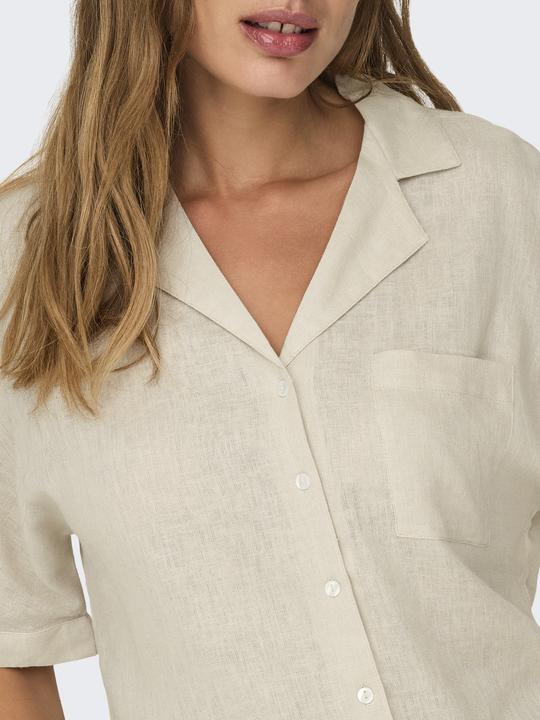 Image du produit Only Coupe normale Col chemise Coupe volumineuse des bras Chemise (XS)