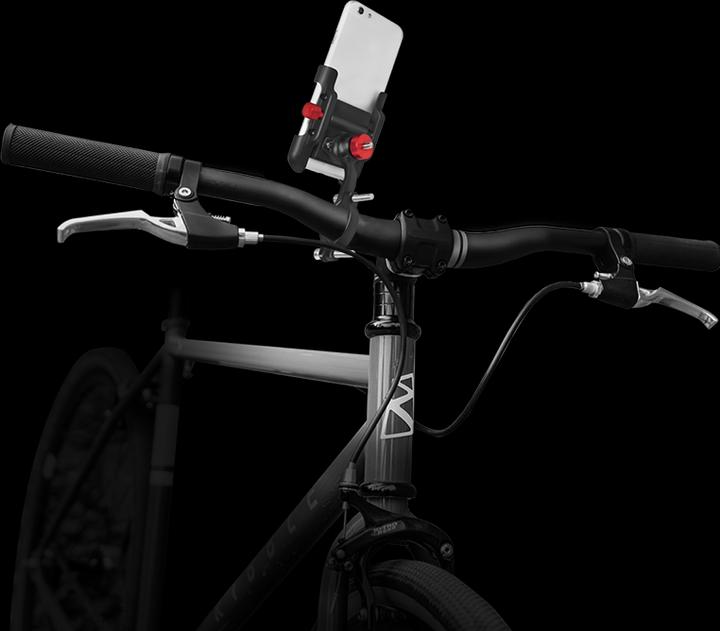 Actual product image LogiLink Smartphone bike mount, straight, for 3.57" smartphones