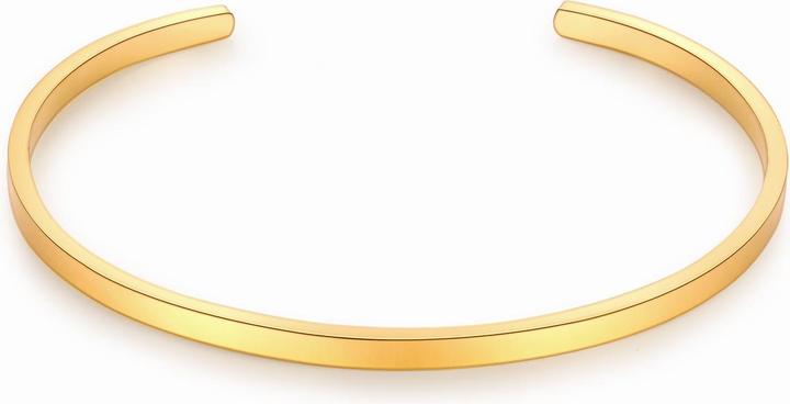 Produktbild True Rebels Herren Edelstahl Gelbgold 18,0 cm - 21,0 cm - 34142 (21 cm, Edelstahl)