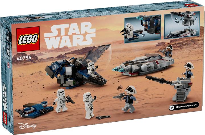 Produktbild LEGO Imperial Dropship vs. Rebel Scout Speeder (40755, LEGO Star Wars)