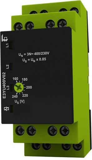 Actual product image Tele Voltage monitoring relay (E3YU400V02)