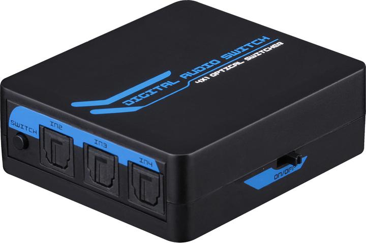 Produktbild Deltaco DG-1002 SPDIF/Toslink -kytkin