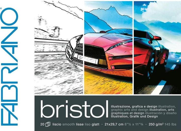 Fabriano Bristol (A4, Plain)