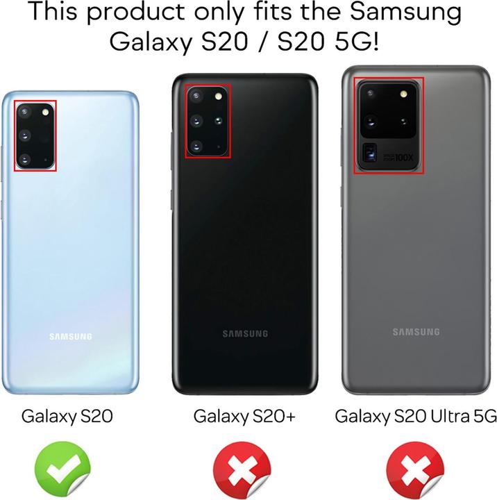 Produktbild Nalia Ring Handyhülle (Samsung Galaxy S20)