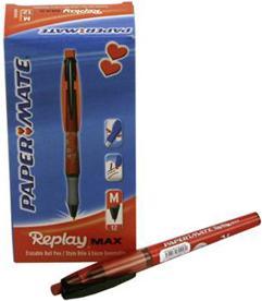 Actual product image Paper Mate Replay Max (Red)