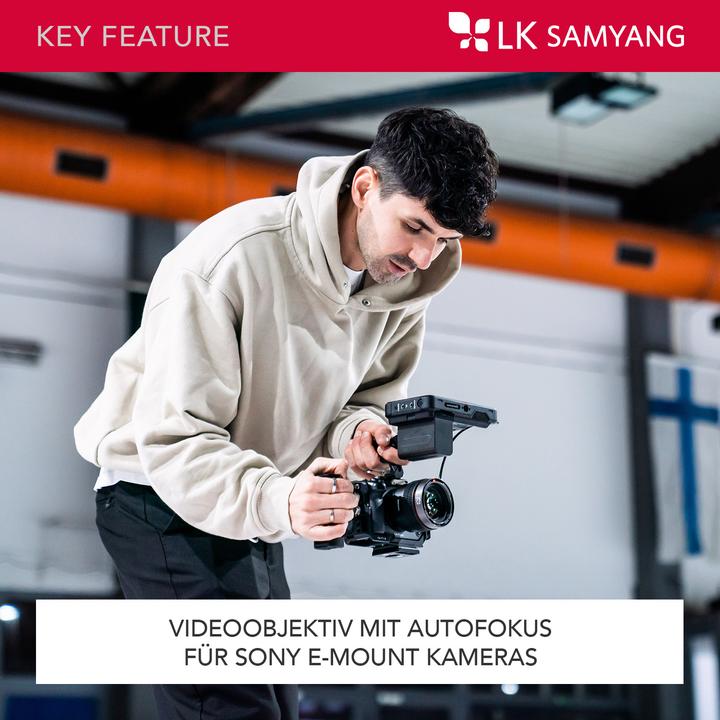 Actual product image Samyang V-AF 20mm F1.9 Sony E-mount (Sony E, full size, APS-C / DX)