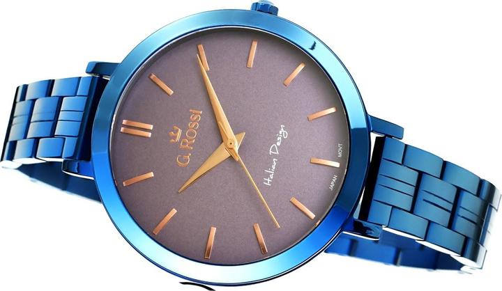 Image du produit Gino Rossi WOMEN'S WATCH 11389B-6F3 (zg787h) bleu (38 mm)