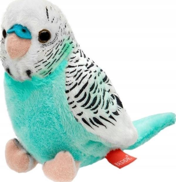 Actual product image Beppe Blau-weisser Wellensittich 13cm (13 cm)