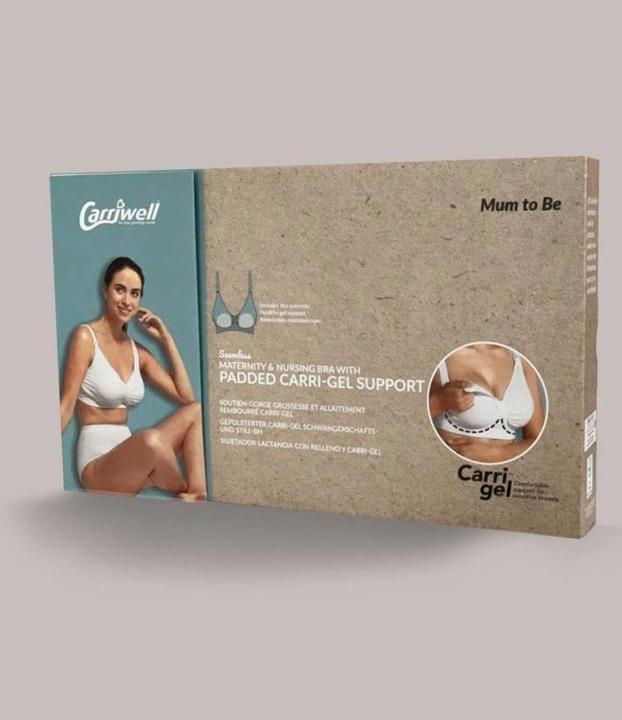 Immagine prodotto Carriwell Reggiseno da allattamento GelWire imbottito senza cuciture (XL)