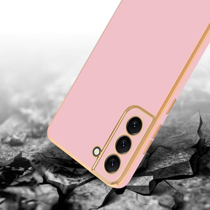 Image du produit Cadorabo Housse pour Samsung Galaxy S22 en TPU avec protection pour appareil photo LM130 Style (Samsung Galaxy S22+)
