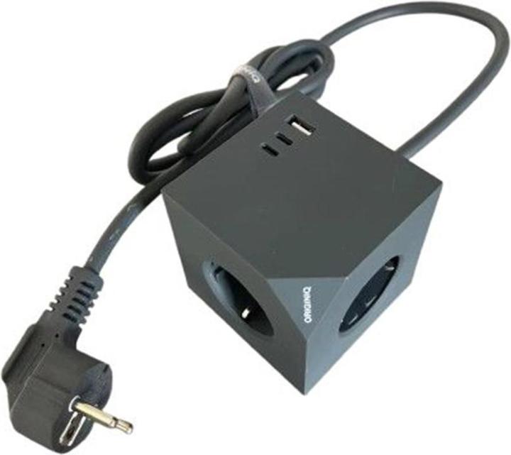 Actual product image MicroConnect Power Cube, 3 Schuko outlets (3 x, CEE 7/3)