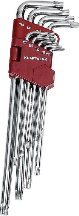 Produktbild Kraftwerk 9-t. TX-Stiftschlüssel-Satz T10-T50