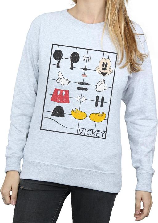 Produktbild Disney Mickey Mouse Construction Kit Sweatshirt (L)