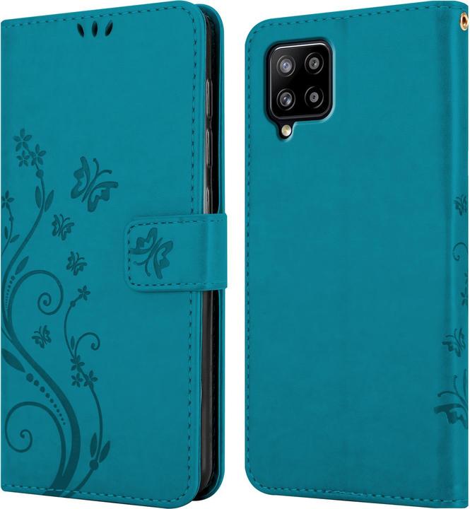 Actual product image Cadorabo Flower Book Cover (Samsung Galaxy A42 5G, Samsung Galaxy M42 5G)