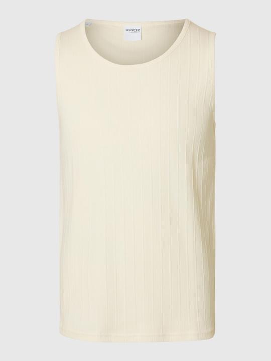 Actual product image Selected Homme Geripptes Baumwoll Tanktop (S)