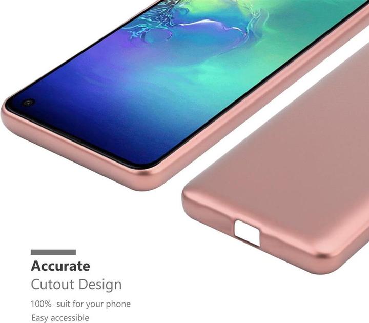 Productafbeelding Cadorabo TPU Matte Metallic hoes (Samsung Galaxy S10e)