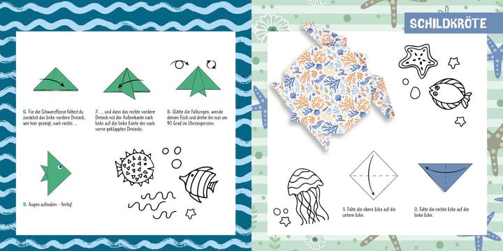 Productafbeelding 88 x Origami Kids - Unter Wasser (Duits, Thade Precht, 2023)
