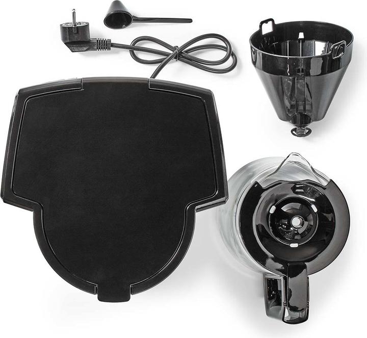 Actual product image Nedis Coffee maker | max. capacity: 1.5 l | number of cups at once: 12 | Keep warm | Black (EU plug)