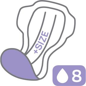 Produktbild MoliCare Form +SIZE Inkontinenz Einlage (20 x, Large)