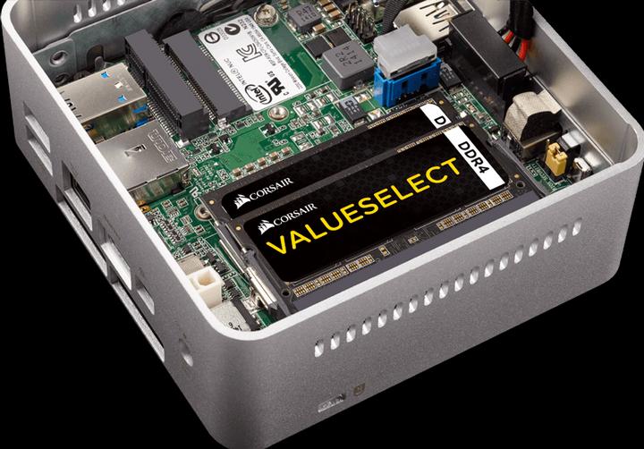 Actual product image Corsair Value Select (2 x 4GB, 2133 MHz, DDR4-RAM, SO-DIMM)