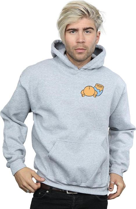 Immagine prodotto Disney Winnie The Pooh Backside Breast Print Felpa con Cappuccio Uomo (L)