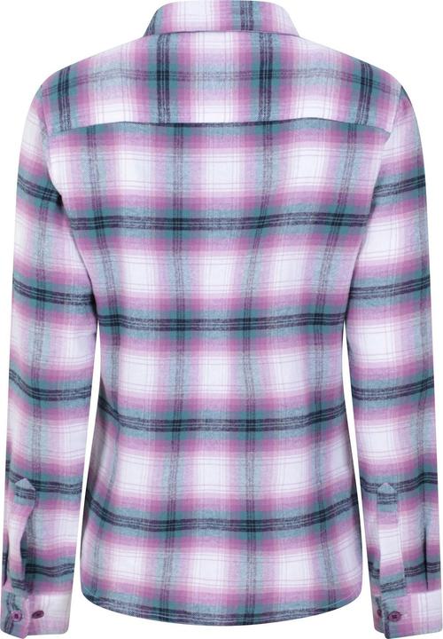 Actual product image Mountain Warehouse Womens/Ladies Willow Flannel Shirt (42 D)