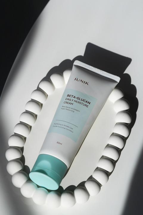 Actual product image iUNIK Beta-Glucan Vegan Lightweight Deep Moisture Watery Cream 60ml (60 ml, Day cream)