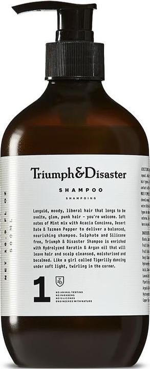 Actual product image Triumph & Disaster Shampoo 500ml Pet Bottle (500 ml, Liquid shampoo)