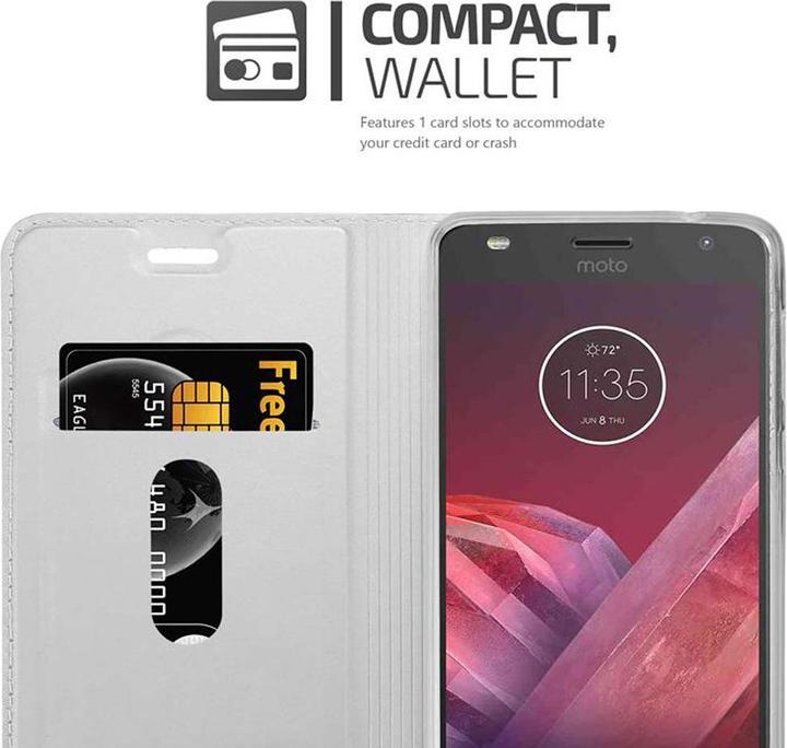Produktbild Cadorabo Book Classy Style Cover (Motorola Moto Z2)