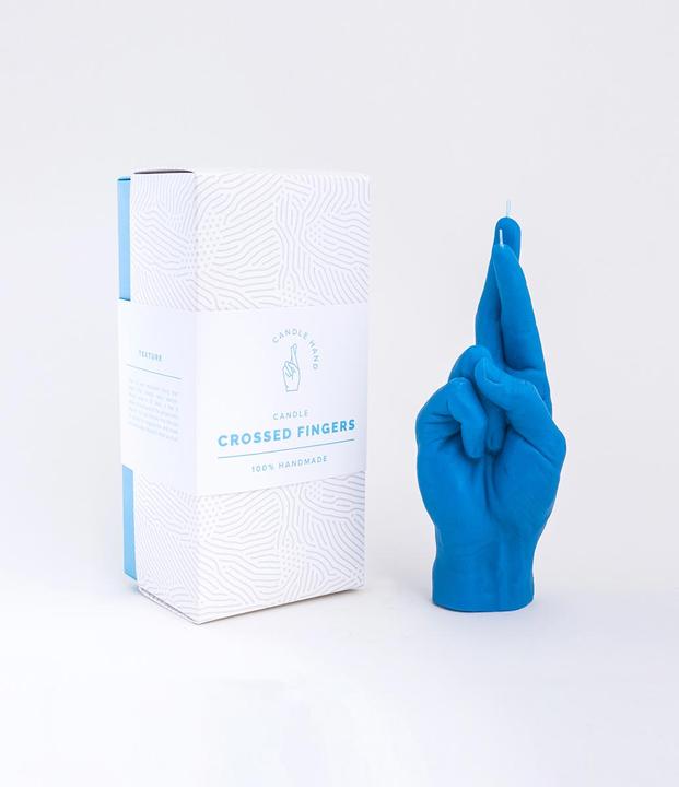 Actual product image Candle Hand crossed fingers (1 pcs.)