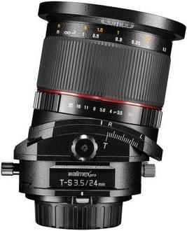 Productafbeelding Walimex pro pro 24/3.5 T-S spiegelreflexcamera Nikon F (Nikon F, APS-C / DX, Volledig formaat)