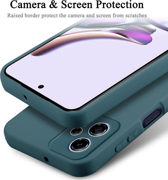 Immagine prodotto Cadorabo Custodia per Motorola Moto G13 / G23 in TPU con design in silicone a protezione dai liquidi (Motorola Moto G23, Motorola Moto G13)