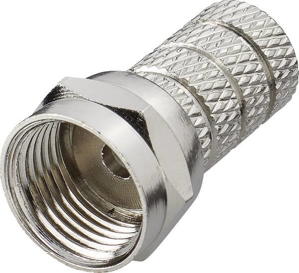 Actual product image Renkforce F connector cable diameter: 4 mm (Antenna cable)
