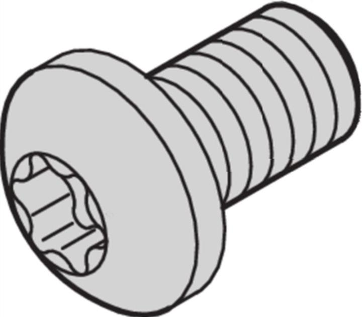 Produktbild Schroff Torx-Linsenkopfschraube - LIKOSHR M4X6 PENTORX (100STK)
