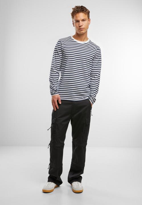 Produktbild Brandit Jerseyshirt Stripe longsleeve - 194235 (L)