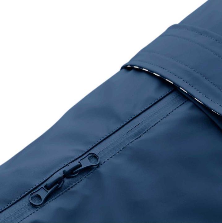 Actual product image Hunter Milford blue mackintosh 40 cm (40, Dog raincoat)