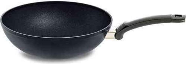 Produktbild Fissler Wokpfanne adamant 28cm (28 cm, Wok Pfanne, Aluminium)