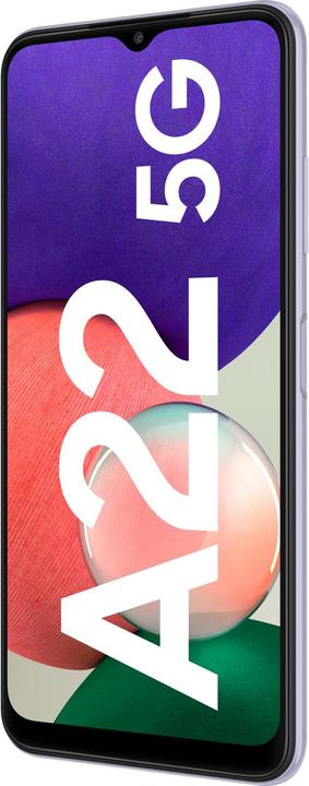 Image du produit Samsung Galaxy A22 5G UE (128 Go, Violet, 6.60", Double SIM, 48 Mpx, 5G)