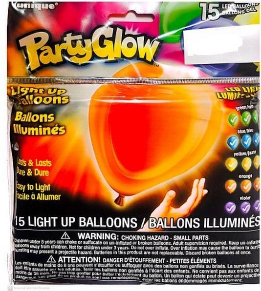 Immagine prodotto Unique Party Lattice Luminoso Palloncini a LED Misura Confezione 15 (15 x)