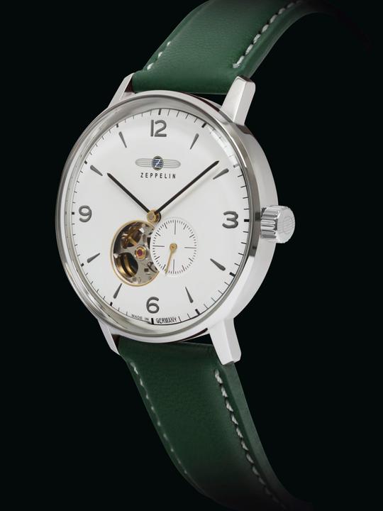 Immagine prodotto Zeppelin LZ 129 Hindenburg automatico a cuore aperto 8066-1 N (Orologio da polso analogico)