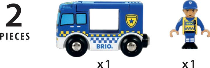 Produktbild Brio Polizeiwagen