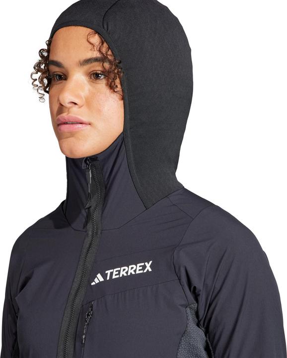 Produktbild adidas Women's Terrex Techrock Hooded Wind Fleece (XL)