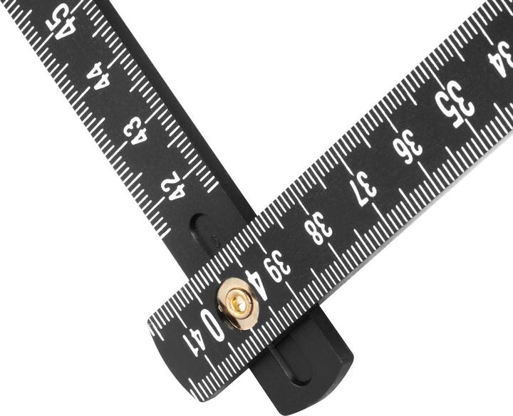 Produktbild Stahlwerk Zollstock 3er Set 1 Meter präziser Kunststoff-Gliedermassstab Meterstab (Metrisch)
