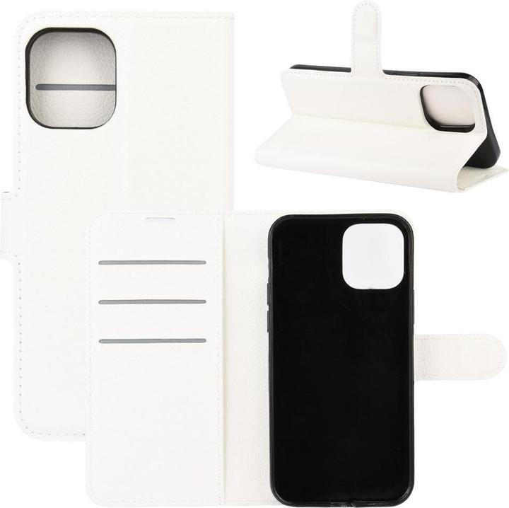 Produktbild Cover-Discount iPhone 12 Pro Max - Leder Etui Hülle weiss (Apple iPhone 12 Pro Max)